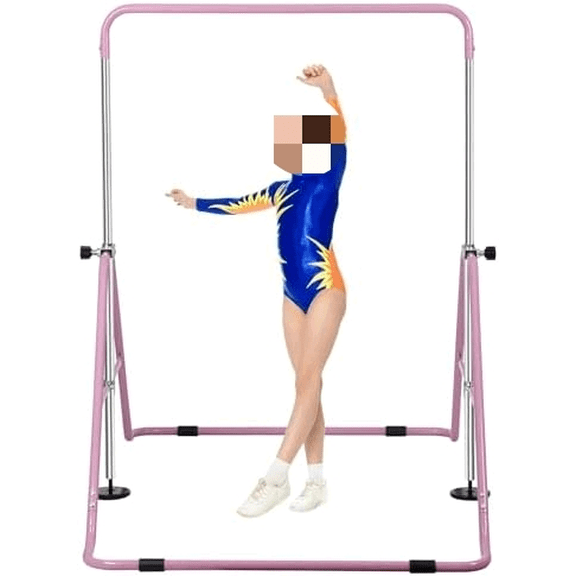 Gymnastic Bars for Kid, Expandable Gymnastics Bar and Adjustable Height Exercise Equipment, Junior Training Kip Horizontal Bar for Home$$Sport & Recreation Other