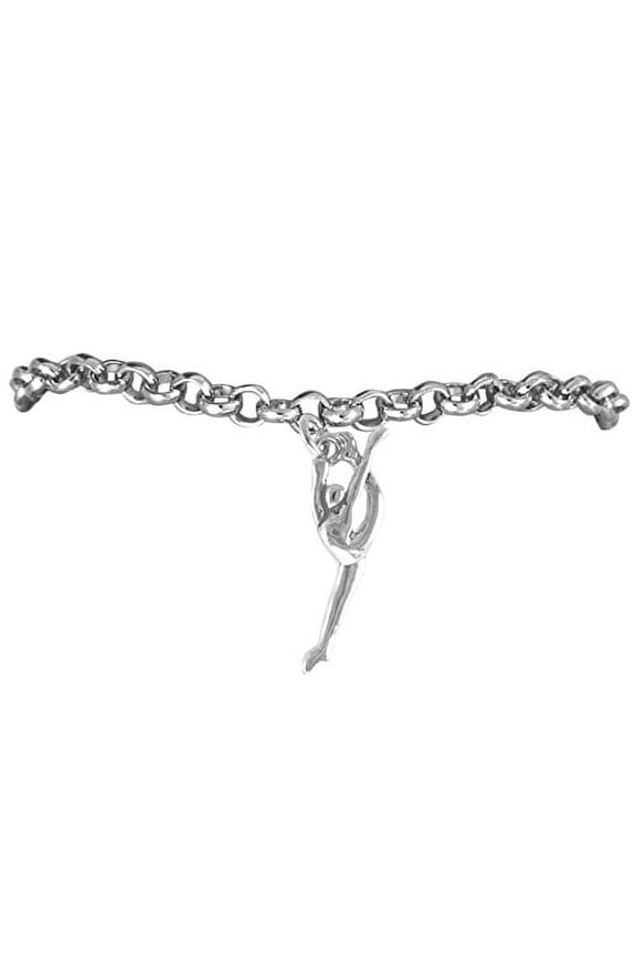 Gymnastic Charm Bracelet Hypoallergenic, Safe-Nickel, Lead, & Cadmium Free! 2015