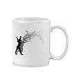 thumbnail image 1 of Gymnastic Girl Doing Back Flip. Mug Unisex's -Image by Shutterstock, 1 of 4