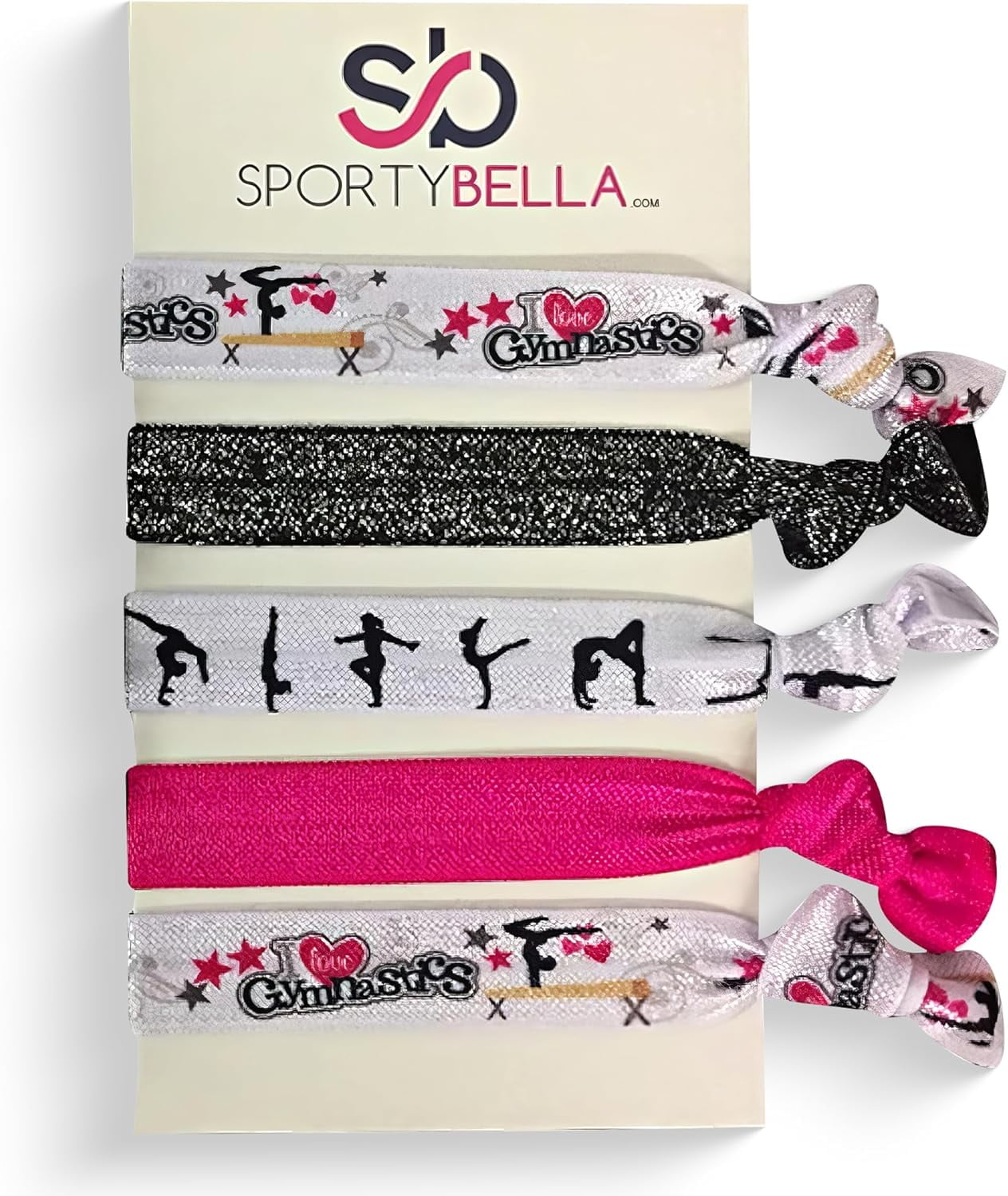 Gymnastic Hair Ties - Hair Accessories For Girls' Gymnastics Routines ...