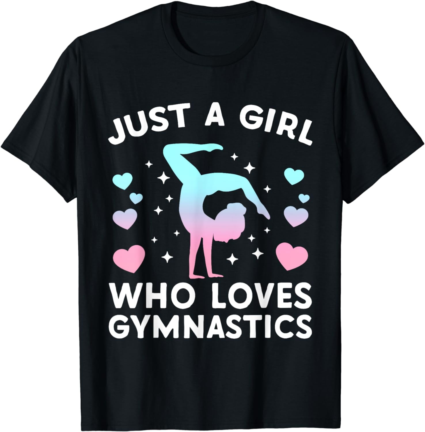 Gymnastic Sport Lover Tee Just A For Women Girls Gymnastic TShirt — free download