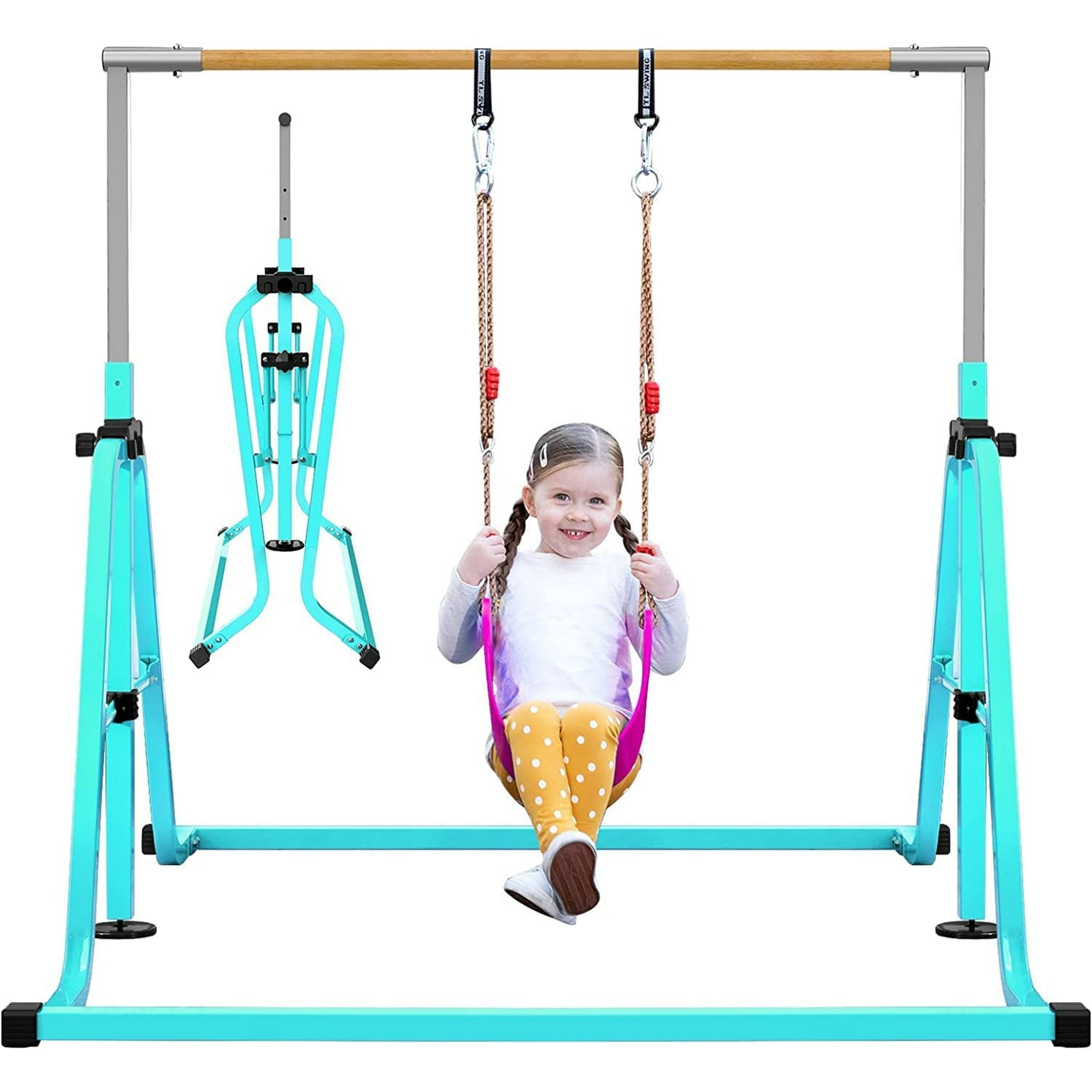 Gymnastics Adjustable Foldable Horizontal Kip Training Bars for Home