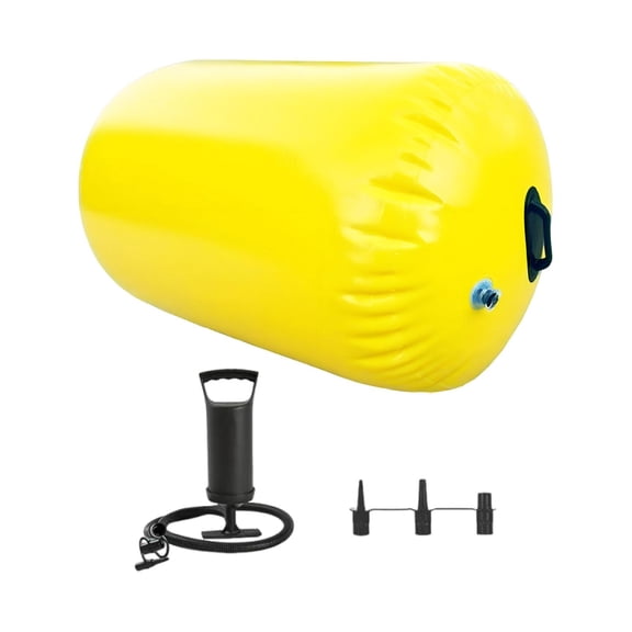 Gymnastics Barrel Roller Inflatable PVC Material Trainer for Back Handspring Tumbling Kids Adults Home Use
