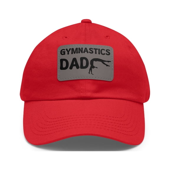 Gymnastics Dad Hat Cap Strap Back Dad Hat With Patch High School College