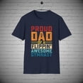 thumbnail image 1 of Gymnastics Dad t-shirt, Proud Dad of a Gymnasts shirt, Acrobatic tee,, 1 of 1