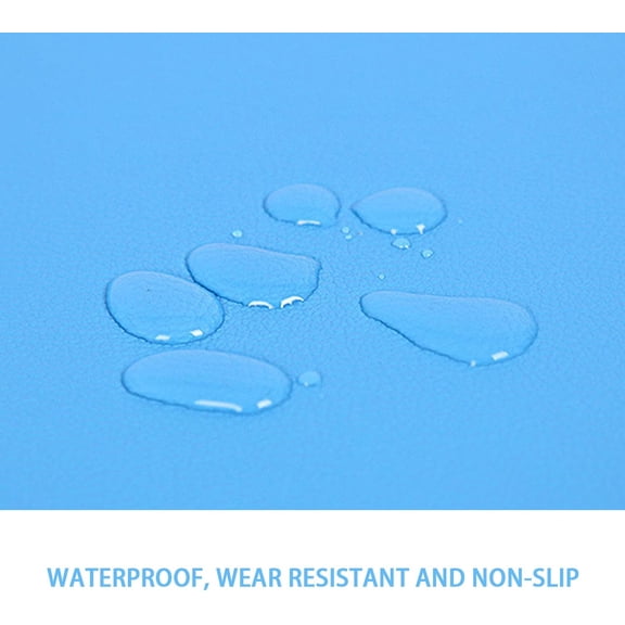 Gymnastics Exercise Mat - 2 Inch Thick Gym Mat PU Leather Waterproof for Tumbling, Folding Easy Carry Gymnastic Mat, Balance and Home Workouts for Practice and Training Fitness