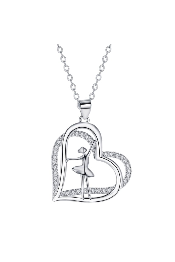 Gymnastics Gifts for Women Gymnast Necklace Gymnastics Fashion Jewelry Pendant Birthday