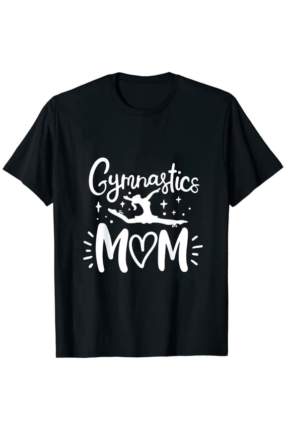 Gymnastics Gymnast Gymnastics Mom Mother Womens T-Shirt Black XL
