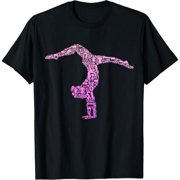Gymnastics Gymnast Women Girls Kids T-ShirtMen's and women's pure cotton short-sleeved shirts