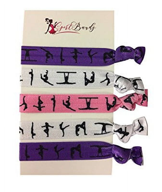 Gymnastics Hair Ties, Gymnastics Hair Accessories, No Crease Hair Ties