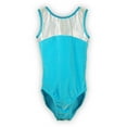 thumbnail image 1 of Gymnastics Leotard for Girls - Princess/Iceberg Velvet - Leap Gear by Pelle - 6 | Child Medium, 1 of 3
