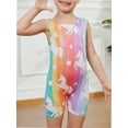 thumbnail image 1 of Gymnastics Leotards for Girls Rainbow Unicorn Toddlers Kids Tumbling Outfit Dance Unitard Biketards with Shorts, 1 of 6