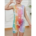thumbnail image 1 of Gymnastics Leotards for Girls Rainbow Unicorn Toddlers Kids Tumbling Outfit Dance Unitard Biketards with Shorts, 1 of 6