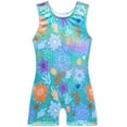 thumbnail image 1 of Gymnastics Leotards for Girls Shiny Toddler Biketard&nbsp;Unitard Dinosaur Shiny Rainbow Unicorn One Piece Tumbling Outfits, 1 of 6