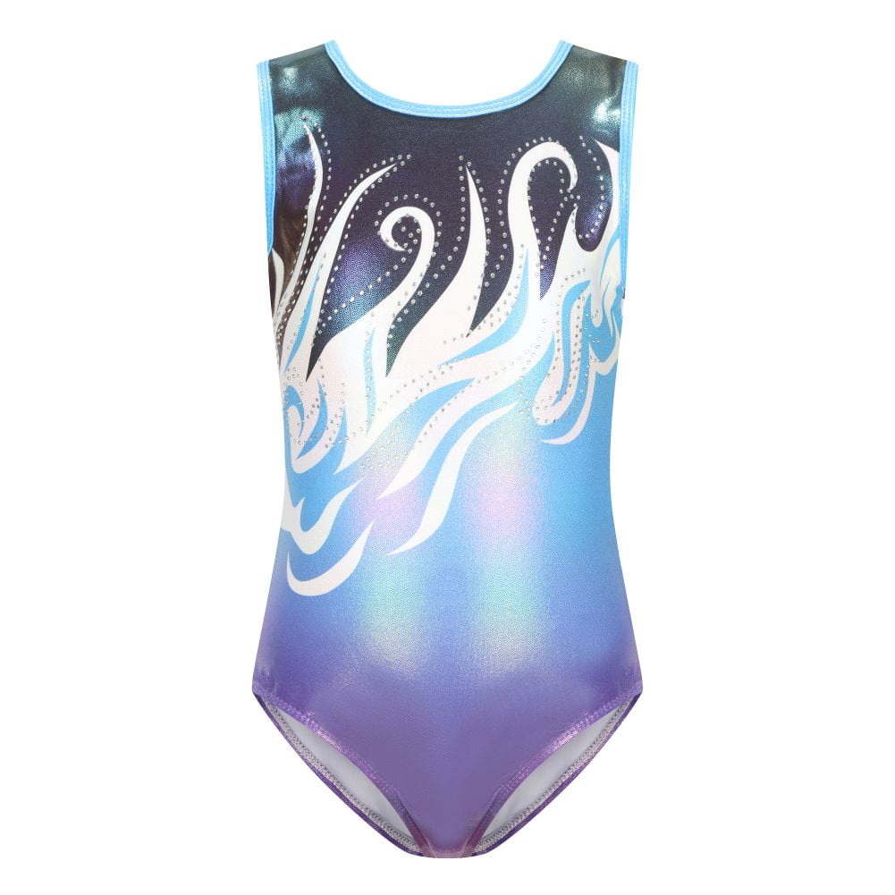 Rose Pink Leotard Magic Town Girls' Dance Leotards Cotton