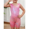 thumbnail image 1 of Gymnastics Leotards for Girls Sparkly Hearts Ballet Unitard with Shorts One-Piece Biketards Outfits for Toddler 2-8T, 1 of 6