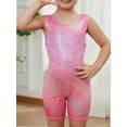 thumbnail image 1 of Gymnastics Leotards for Girls Sparkly Hearts Ballet Unitard with Shorts One-Piece Biketards Outfits for Toddler 2-8T, 1 of 6