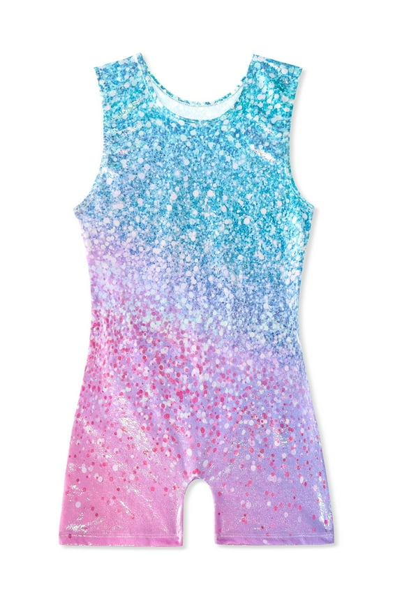 Gymnastics Leotards for Girls Unicorn Aurora Rainbow Mermaid Dinosaur Cupcake Sparkle Biketard Toddlers Kids Children