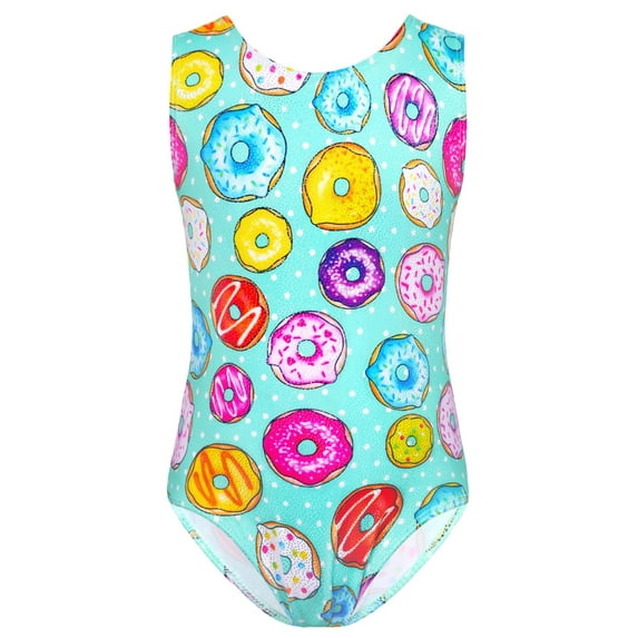 Gymnastics Leotards for Girls Unicorn Aurora Rainbow Mermaid Dinosaur Cupcake Sparkle Biketard Toddlers Kids Children
