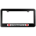 thumbnail image 1 of Gymnastics Love with Hearts License Plate Frame, 1 of 1