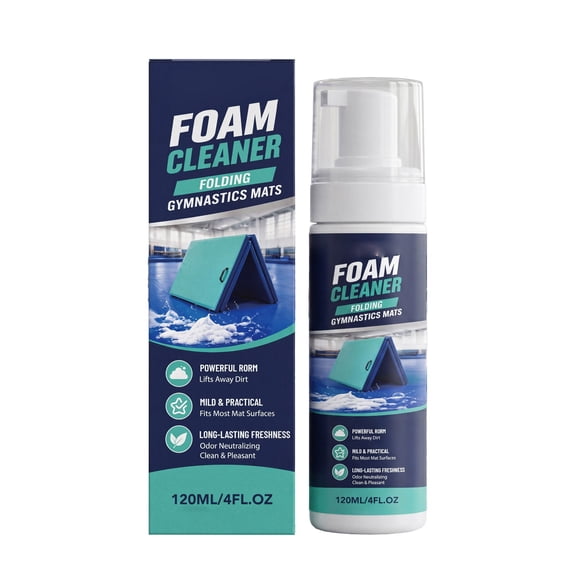 Gymnastics Mat Foam Cleaner Exercise Fitness Yoga Mat Cleaner Spray Sweat Stain Remover Quick Dry Gym Equipment Cleaner