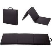 FDW Gymnastics Mat Gym Mat Tumbling Mat 6 ft Lightweight Folding Gymnastic ,PVC leather