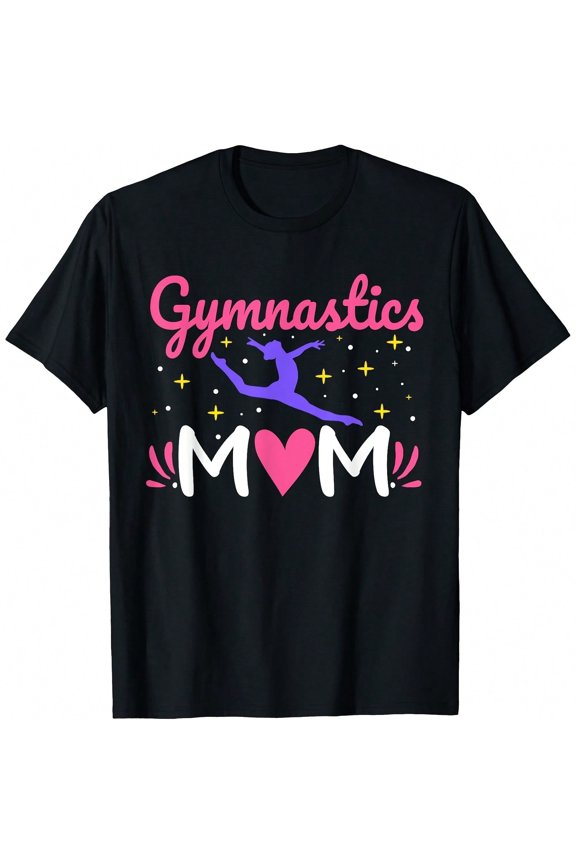 Gymnastics Mom Gymnast Mom Mother T-Shirt.JPG