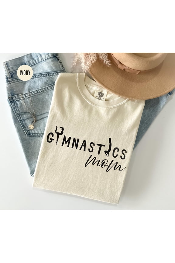 Gymnastics Mom Shirt Gymnast Mom Gift For Her Proud Gymnastic Mom TShirt Gymnastics Mama O