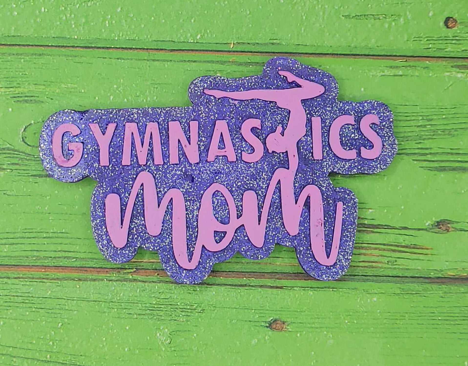 Gymnastics Mom Silicone Freshie Mold