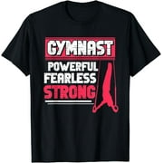 Gymnastics Sports Strong Funny Gymnast Athlet Cute Cool T-Shirt