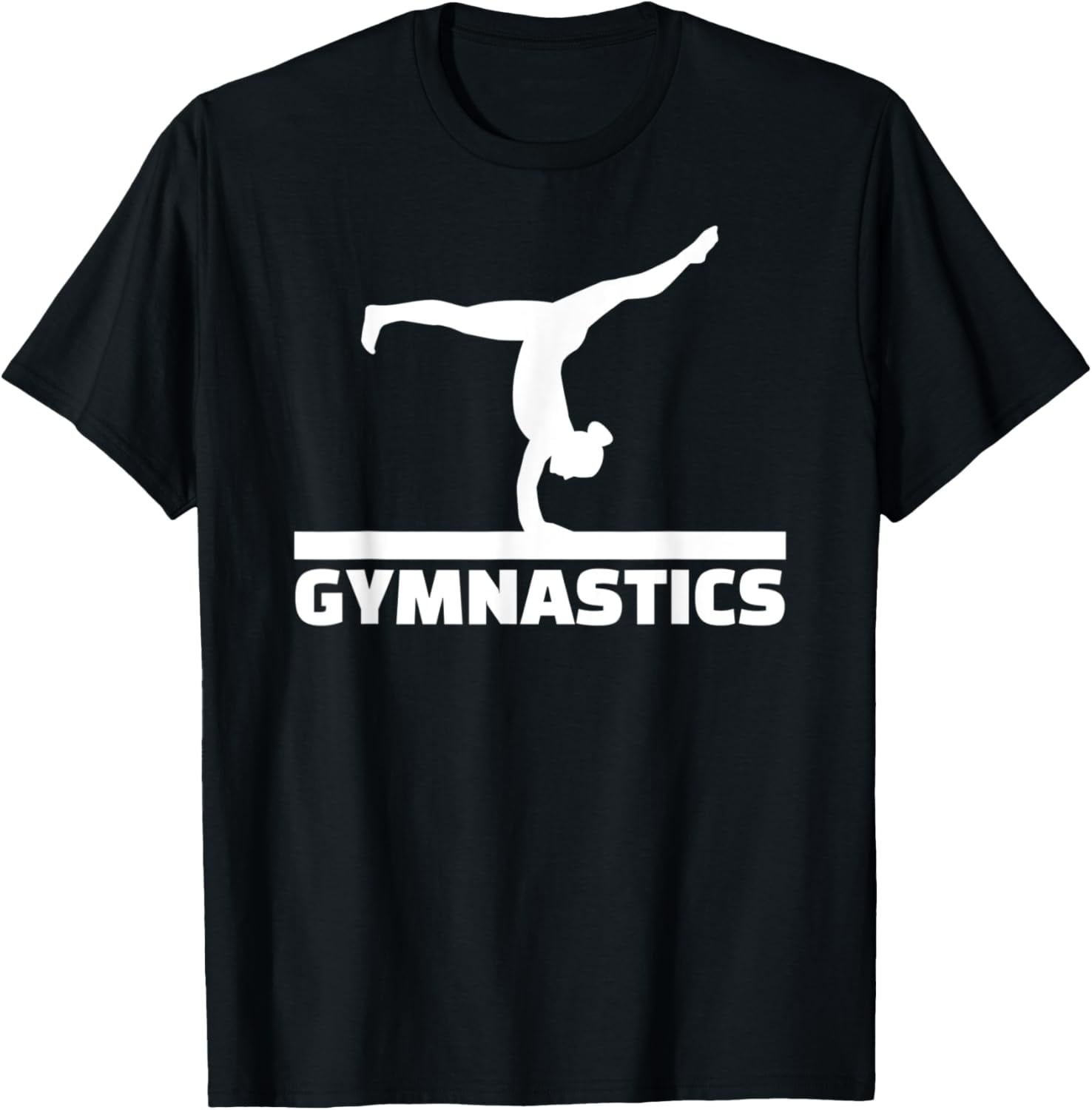 Gymnastics balance beam TShirt — free download