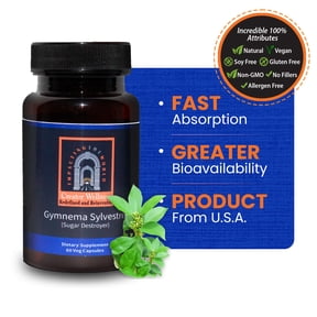 Gymnema sylvestre - Sugar Destroyer | 225mg Extract | 60 Capsules