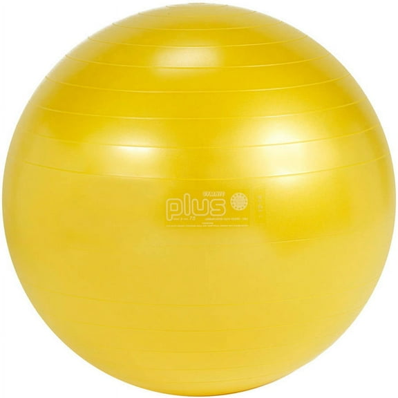 Gymnic Classic Plus Exercise Ball, 75cm - 30" Yellow