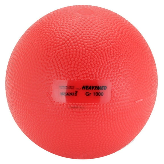 Gymnic Heavymed Exercise Ball, 12 cm, 1 kg, Red