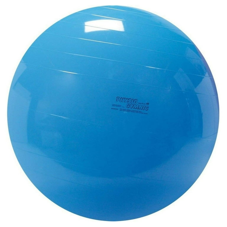 Gymnic PHYSIO GYMNIC 95, Blue Exercise Ball, 38 Inch Diameter