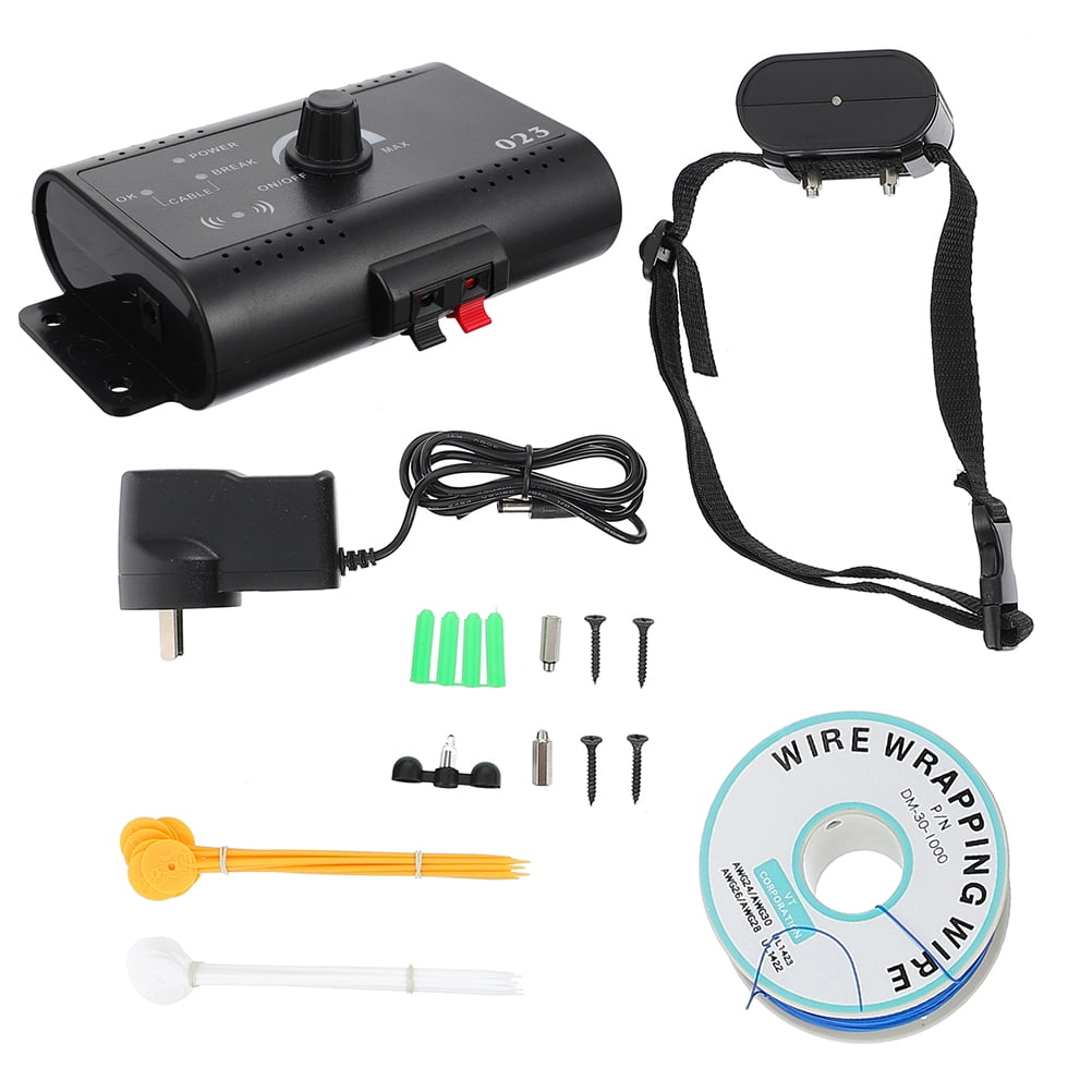 Gymnture 1 Set Electric Dog Fence Training Containment System