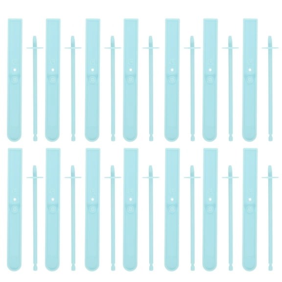 Gymnture 10 Sets Mini Skiing Board Decoration Christmas Skiing Board Ornament Mini Doll House Ornament