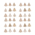 thumbnail image 1 of Gymnture 100 Wood Ornaments DIY Xmas Tree Slices Rustic Decor, 1 of 10