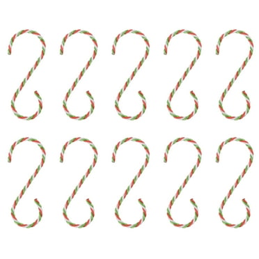 10pcs Christmas Stocking Hooks Xmas Ornament Hooks for Party Decoration Hanging