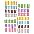 thumbnail image 1 of Gymnture 14PCS Mini Fence Wood Picket for Garden DIY Decor (7 Colors), 1 of 10