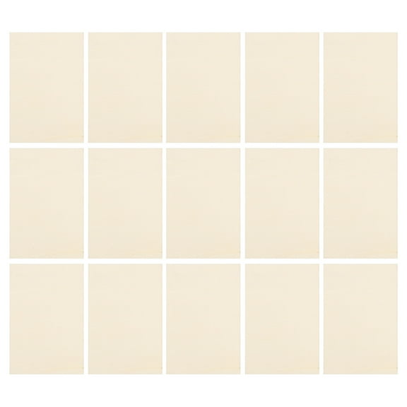 DIY Crafts Wood Slices for Decorating Home with Plastic Beige Chips 15 Pieces