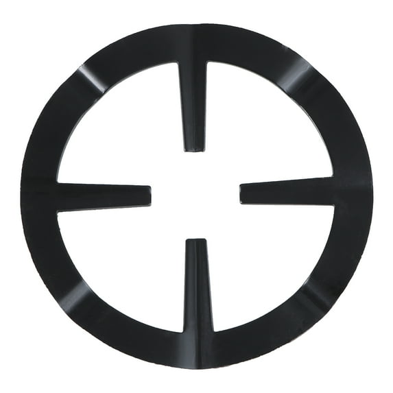 Gymnture 1pc Cast Wok Ring for Gas Stove Kitchen Cooktop Burner Stand Black