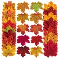 thumbnail image 1 of Gymnture 200pcs Artificial Maple Leaves Fall Leaf Wedding Party Decor, 1 of 10