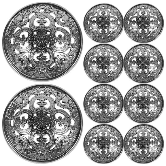 Gymnture 20pcs Sewing Buttons Decorative Clothes Buttons Western Style Clothing Button Decors DIY Buttons