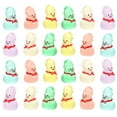 thumbnail image 1 of Gymnture 24Pcs Tiny Snowman Snowman Decoration Mini Resin Snowman Mini Resin Snowman (Mixed Color), 1 of 10