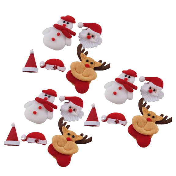 Gymnture 25 Xmas Patch Crafts for Festival DIY Decor