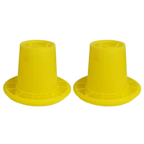 Gymnture 2PCS Poultry Feeder & Drinker for Chickens, Hens, Ducks & Pigeons
