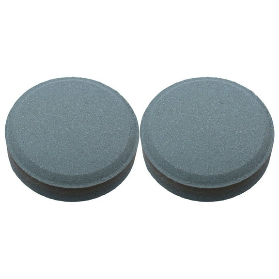 Gymnture 2pc Round Whetstone Grinding Tool for Home Kitchen Restaurant Sharpening Stone