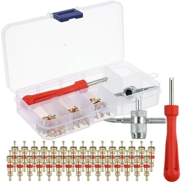 Gymnture 32pcs Automotive Tyre Repair Kit for Cars, Bikes & Alloy Wheels