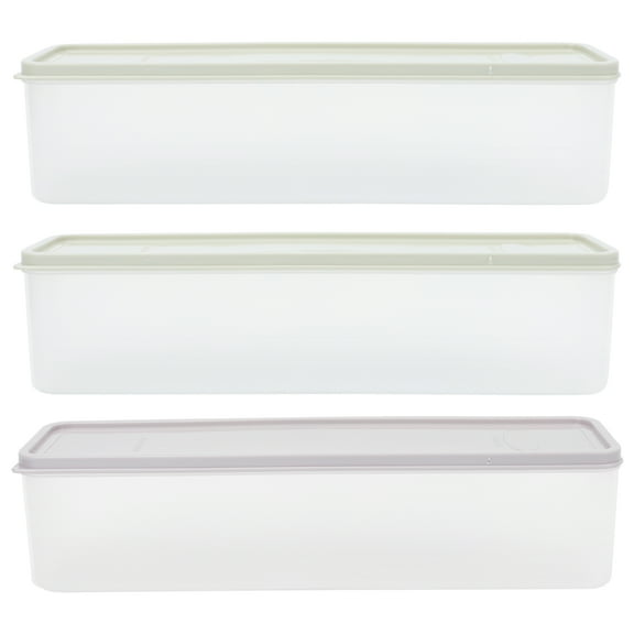 Gymnture 3Pcs Reusable Tub Dessert Storage Containers Set